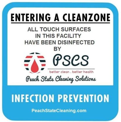 PSCS Cleanzone Sign